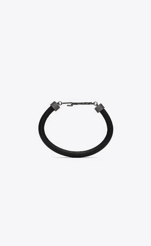 bracelet ysl opium|opyum bracelet in crinkled leather and metal .